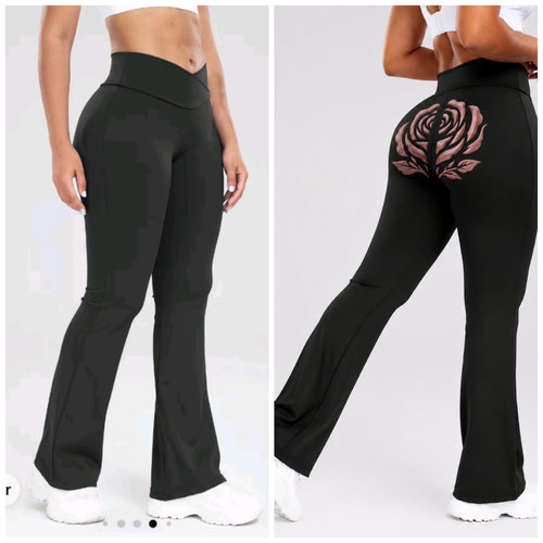 (PRE-ORDER) Ships by 7/27/26 Rose Bloom Leggings
